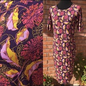 NWOT🍂LuLaRoe Julia Leaf Print🍂 Size M